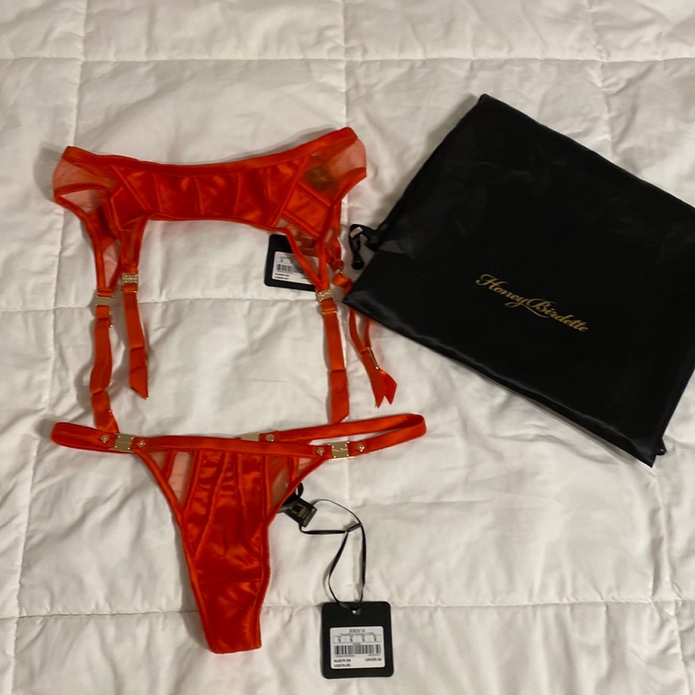 Honey Birdette Erica lingerie set NWT